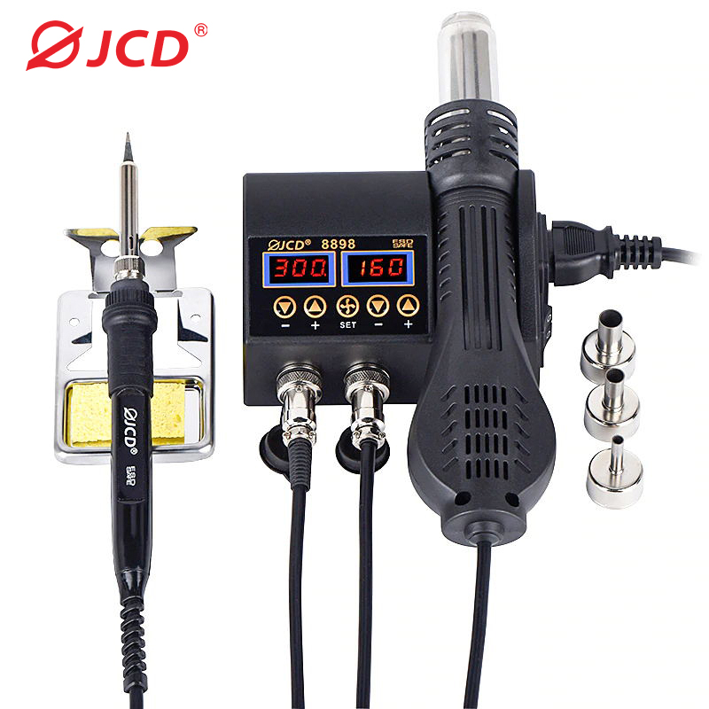 2 in 1 750W Hot Air Gun LCD Di - огляд і ціна Smd Rework Station Hot Air Soldering 2 In 1