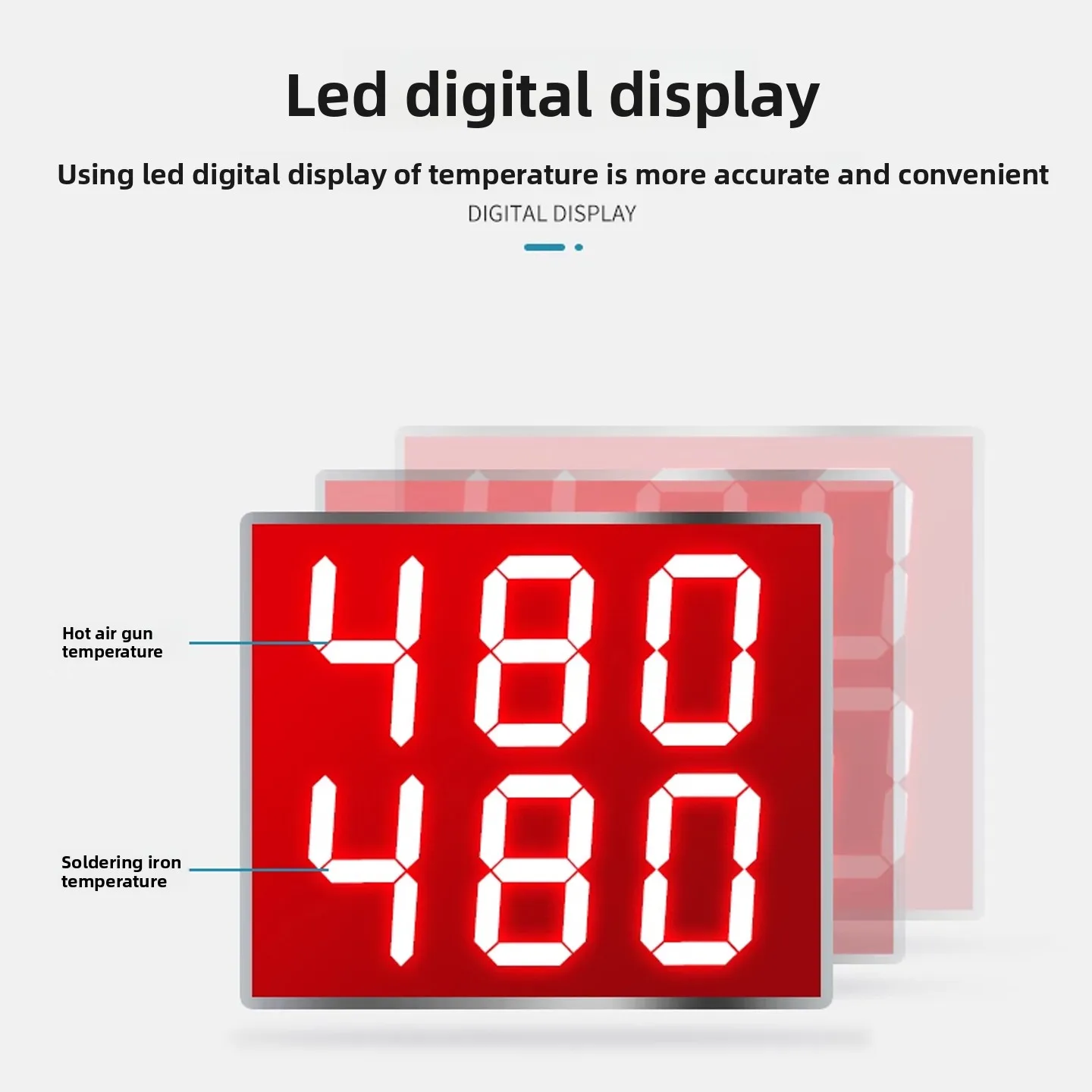 8878D 2-in-1 Rework Station –  - огляд і ціна Smd Rework Station Hot Air Soldering 2 In 1