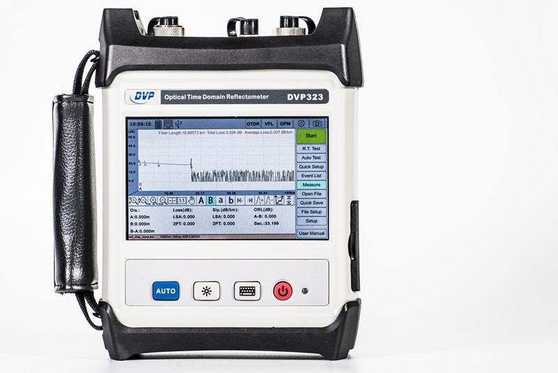 DVP323 1310/1550nm 34/32dB SM  - огляд і ціна Optical Time Domain Reflectometer Otdr 1310 1550Nm